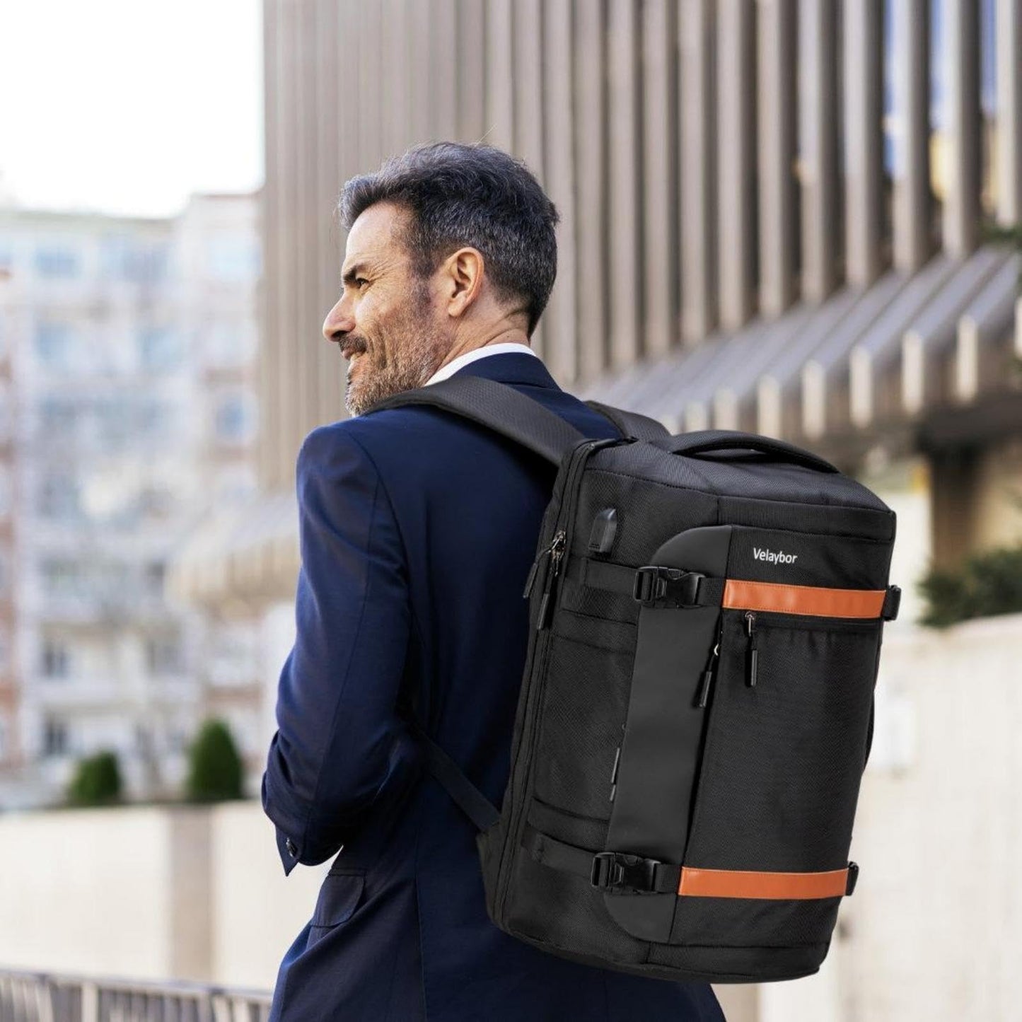 42L Travel Backpack with 4 Packing Cubes, TSA Approved, Water-Resistant Carry-On2