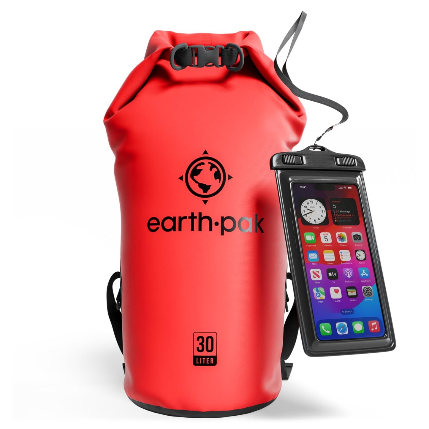 Waterproof Dry Bag Backpack   Roll Top Sack for Kayaking & Outdoor Gear + Phone1
