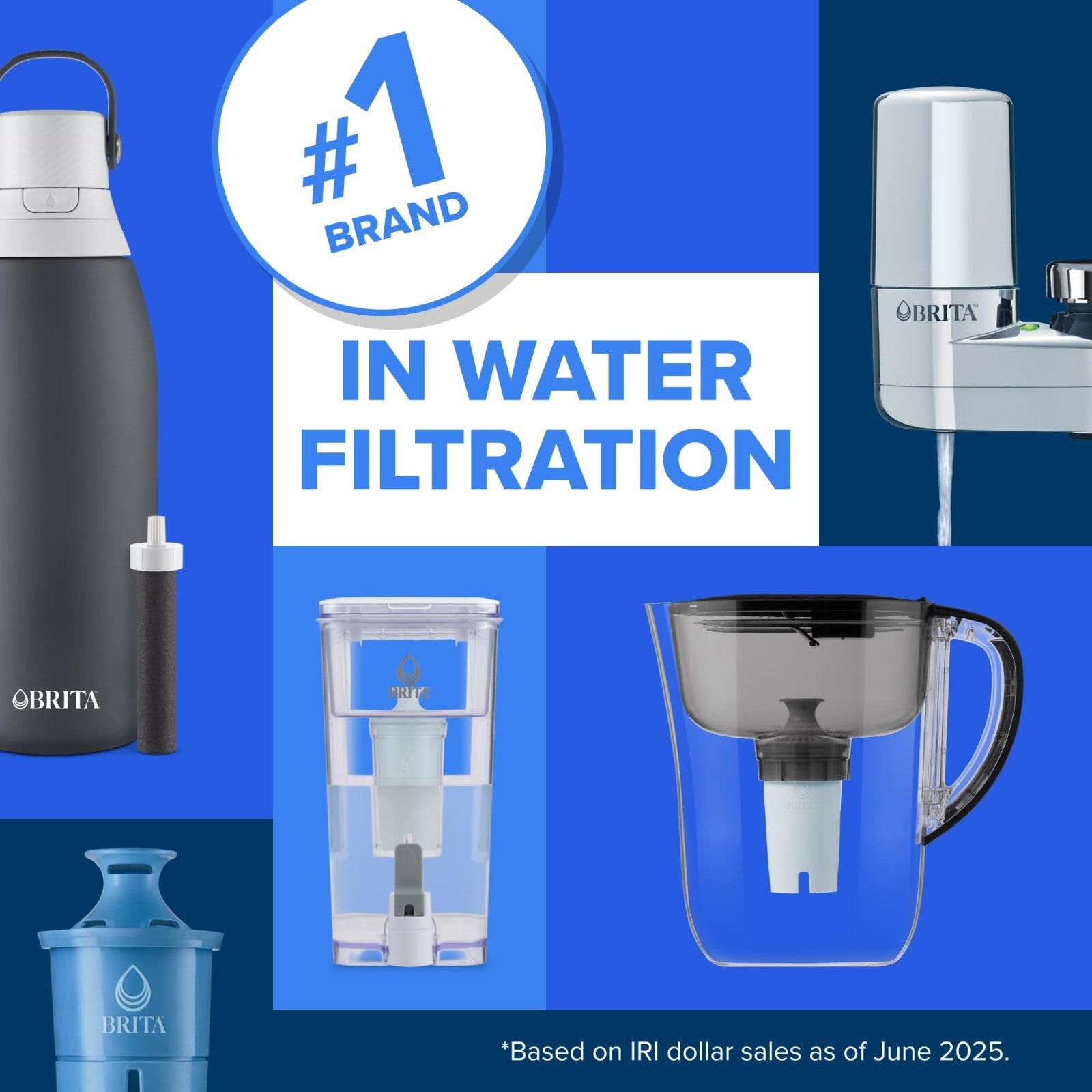 Water Filter Pitcher with SmartLight Indicator, BPA Free, 6 Cup Capacity, Eco Fr8