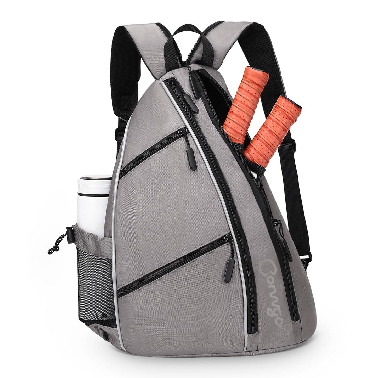Adjustable Pickleball Backpack & Sling Bag - 2-in-1 Sports Bag for Tennis & Pick1