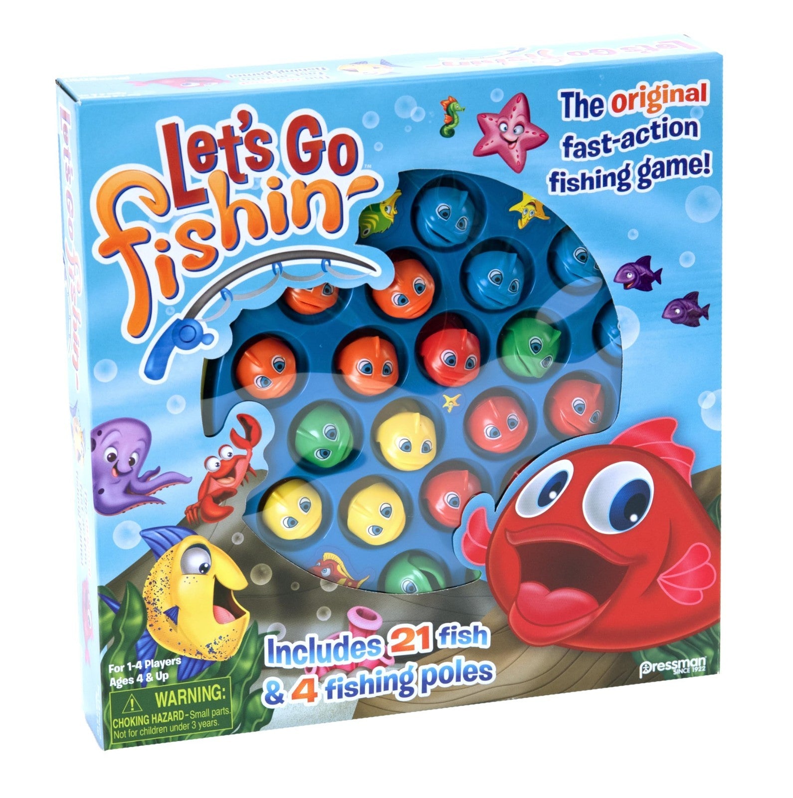 Fast Action Fishing Game for Kids   1 4 Players, Fun Family Fishing Game!4