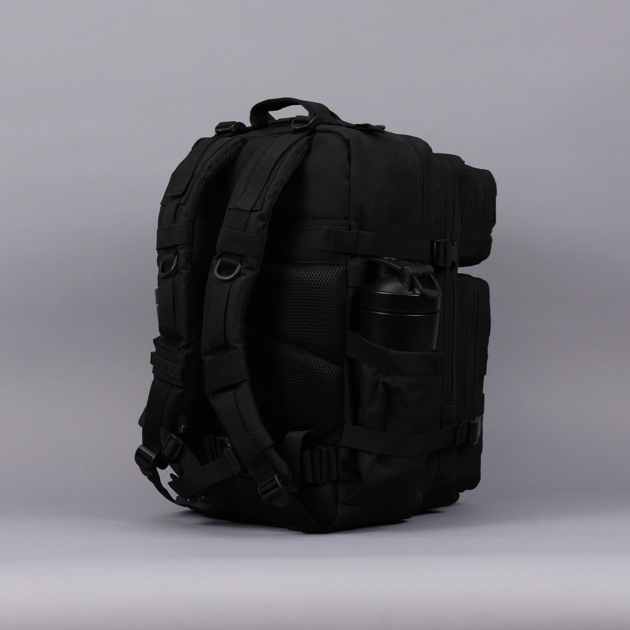 Durable 45L Waterproof Gym Backpack   MOLLE Webbing, Laptop Pocket, 1000D Oxford9