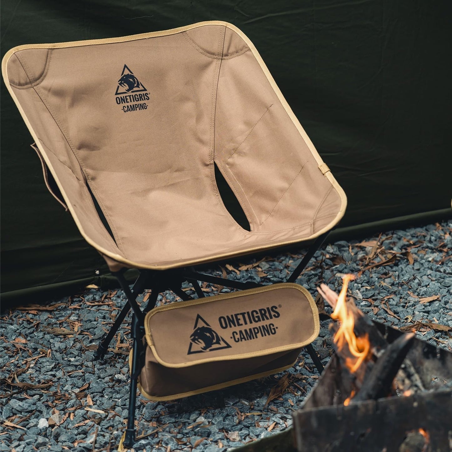 Lightweight Folding Camping Chair - Portable Backpacking Seat, 330 lbs Capacity2
