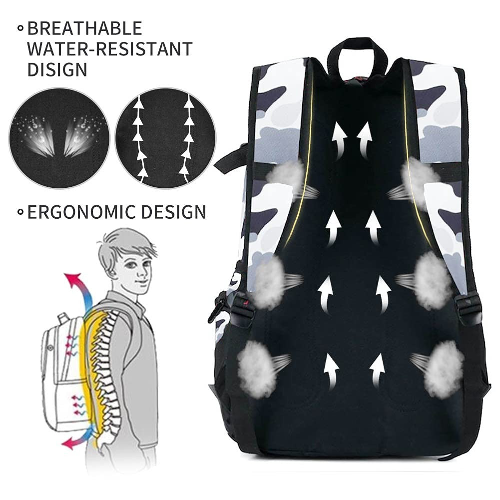 Lightweight School Backpack Travel Bag for Men & Women   College & Daily Use3