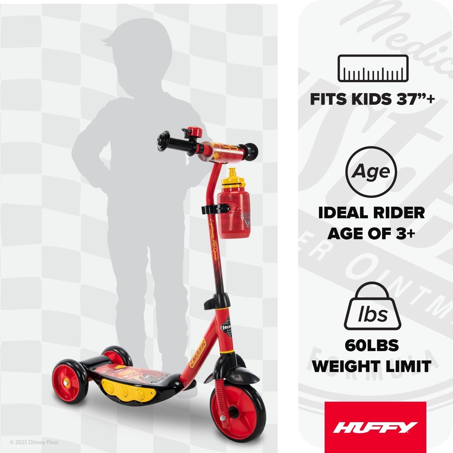 3-Wheel Toddler Scooter for Ages 3+, Colorful Character Designs, Fun & Safe Ride10