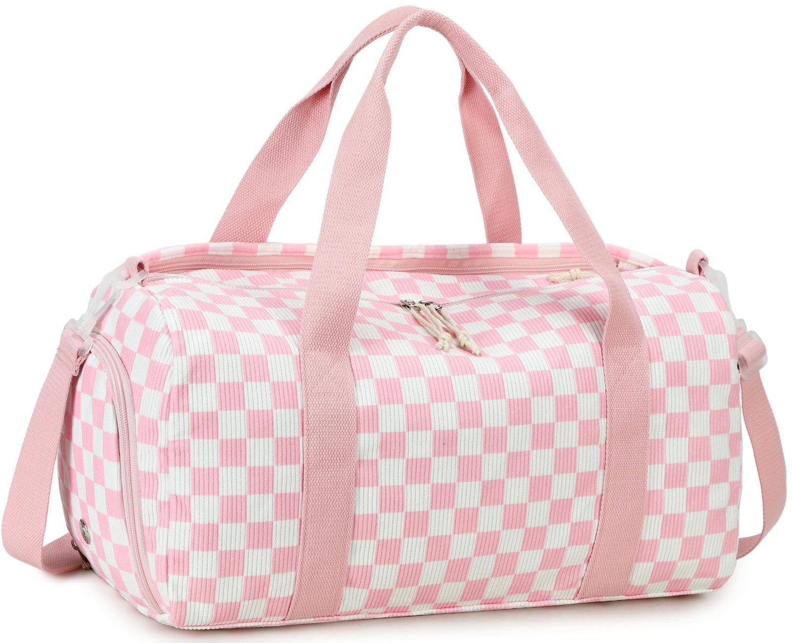 Cute Girls Duffle Bag with Shoes Compartment & Wet Separation - Waterproof Gym T1