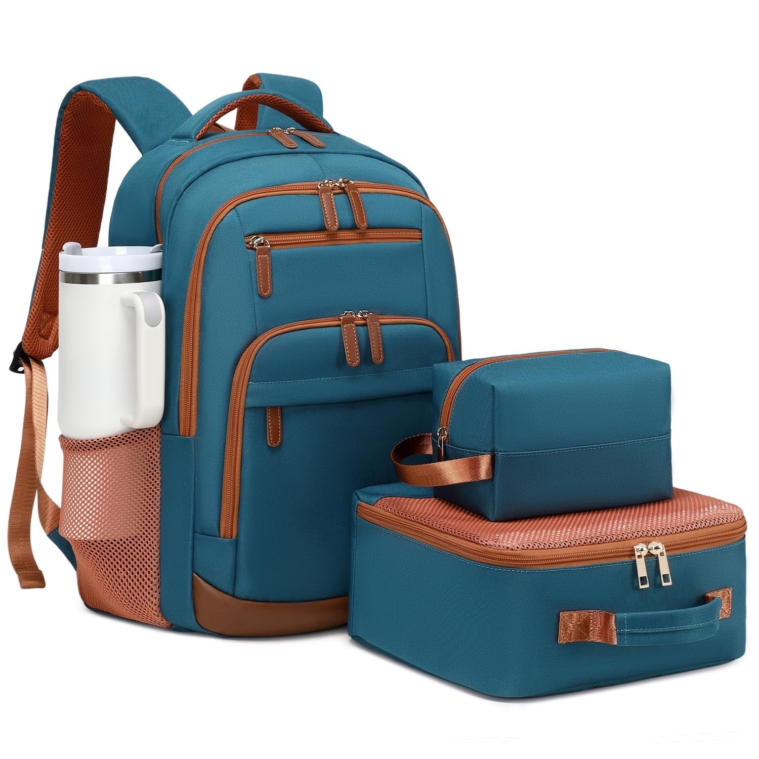 40L Travel Backpack for Men & Women, TSA Approved Carry-On, Fits 17" Laptop, Dar1