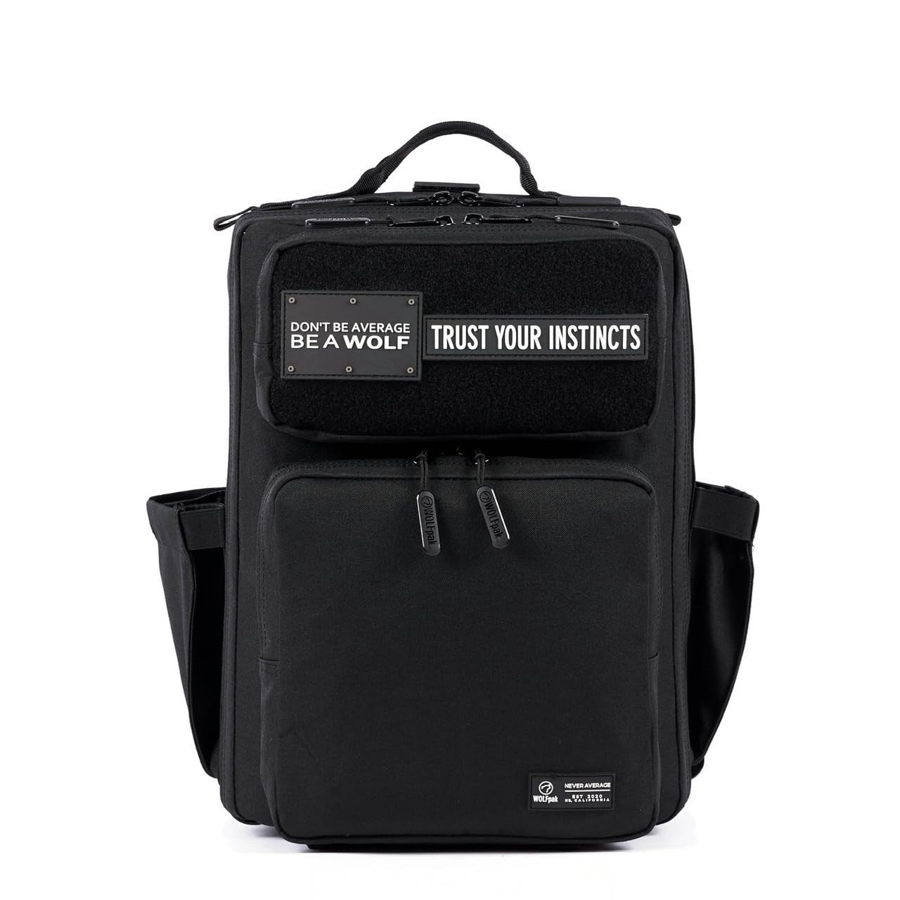 Slim Tactical Gym Backpack   Minimalist Daypack with Laptop Pocket & Cup Holders1