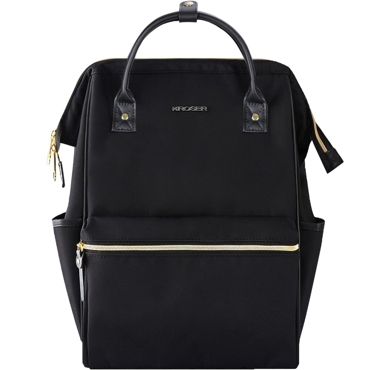 Stylish 17" Water-Resistant Laptop Backpack with USB Port - Casual Travel Daypac0