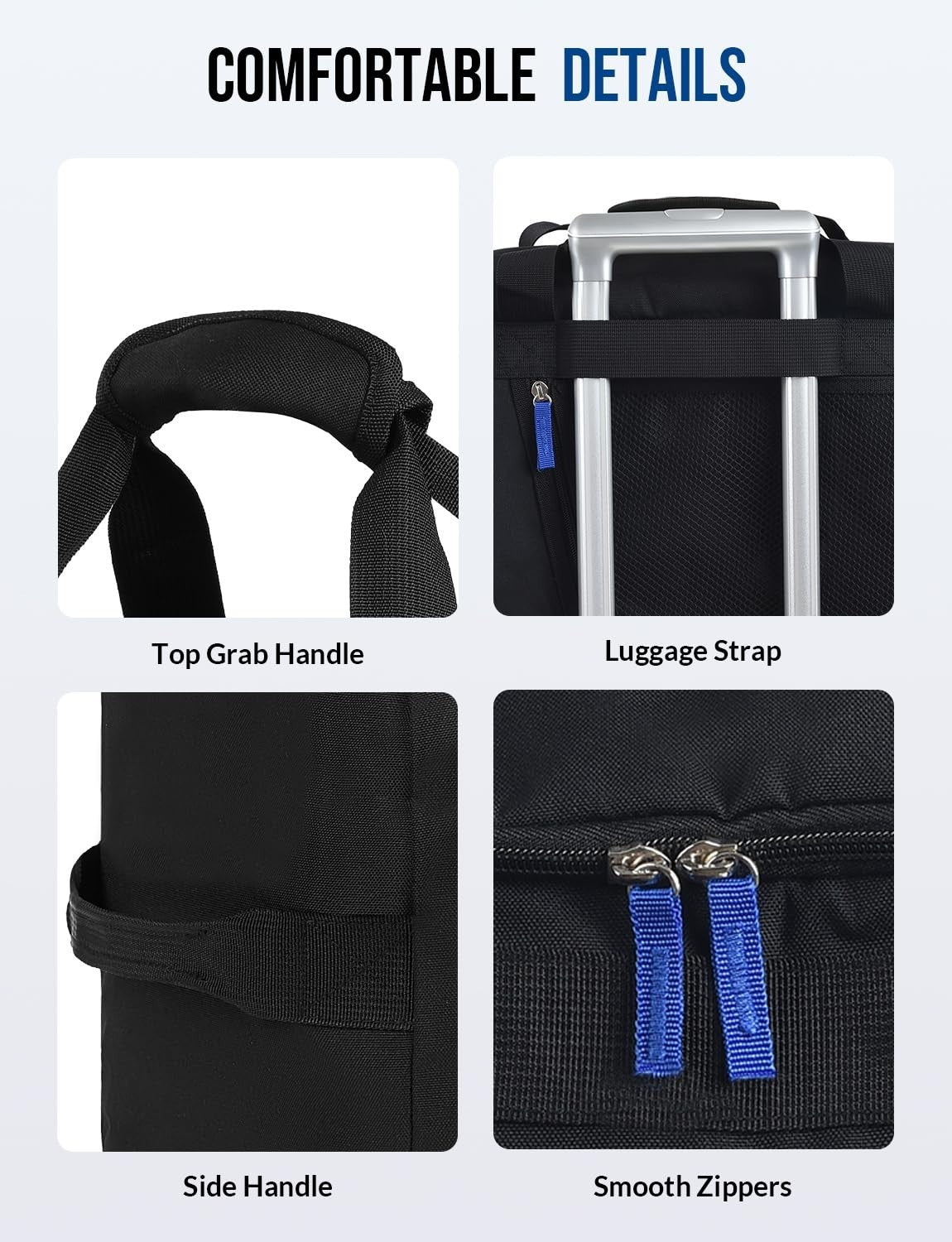 3-in-1 Gym Bag for Men & Women, 39L Sports Duffel, Weekend Travel Backpack, Wet6