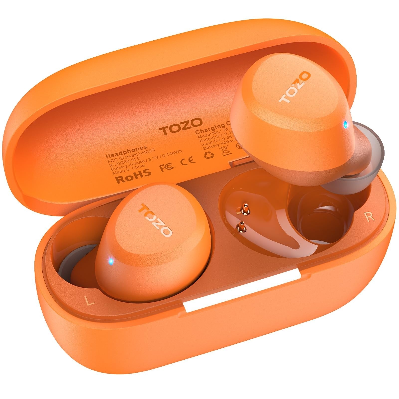 Wireless Earbuds Bluetooth 5.3, IPX5 Waterproof, AI Call Mics, Premium Sound, Ch1