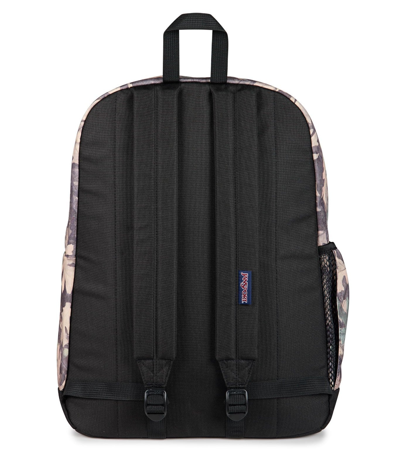 26L Color Blocked Black Backpack, Stylish Daypack for School & Travel2