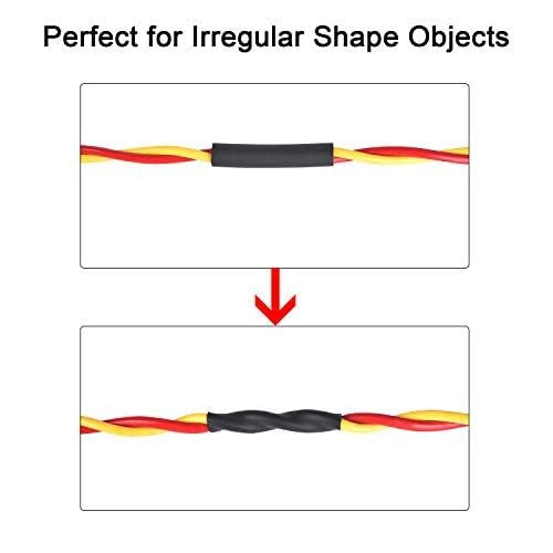 225 Pcs Waterproof Heat Shrink Tubing Kit - 3:1 Marine Grade Adhesive Lined3