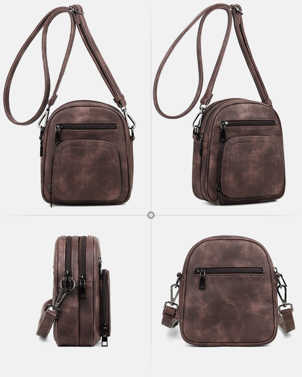 Stylish Small Crossbody Purses for Women, RFID Anti-Theft, 4 Card Slots7