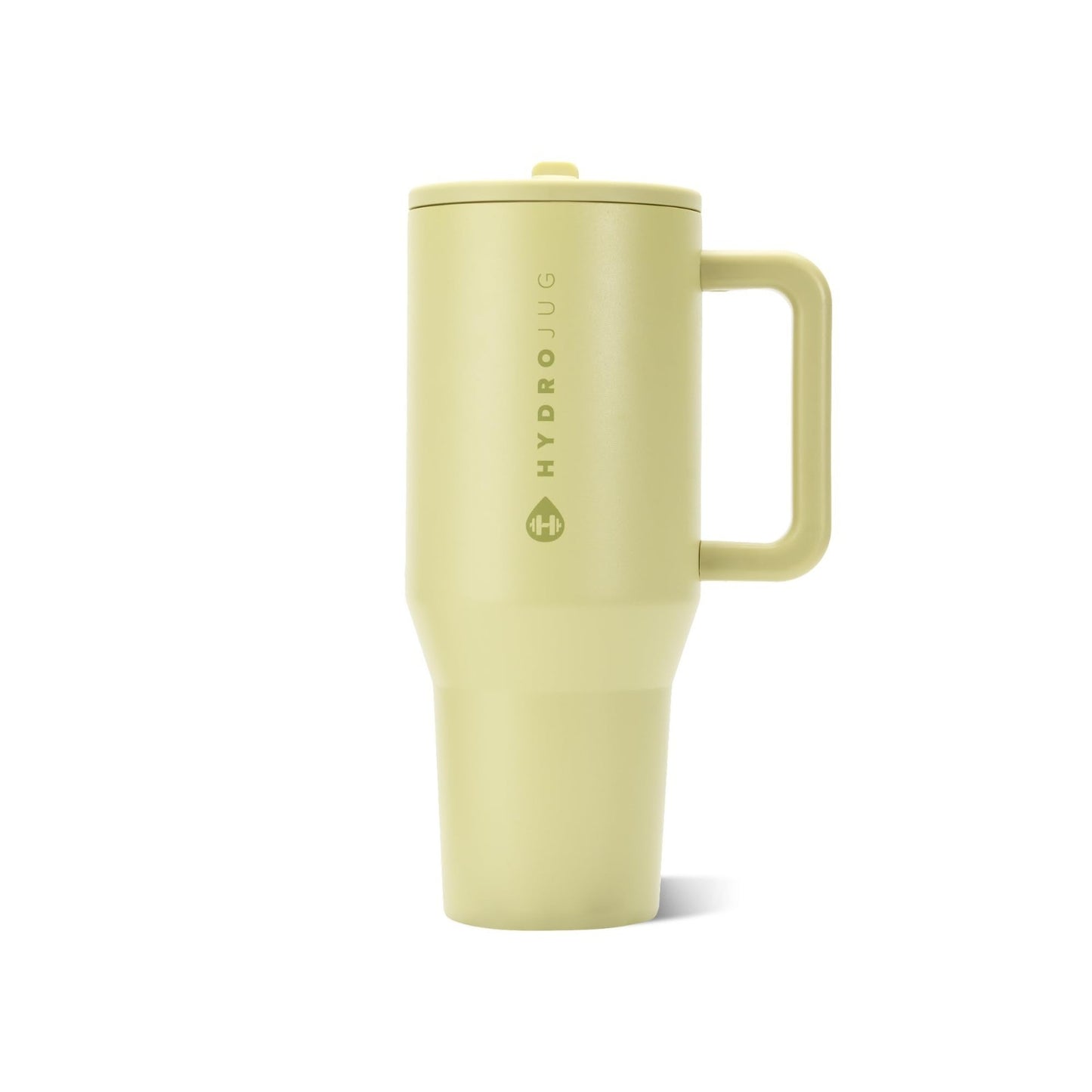 40oz Insulated Tumbler with Handle & Straw   Travel Mug, Olive Green Color1