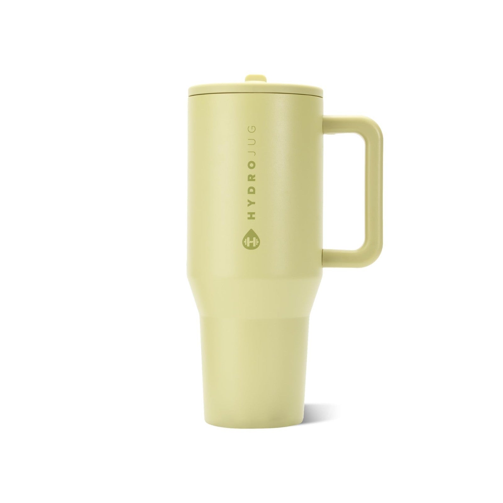 40oz Insulated Tumbler with Handle & Straw   Travel Mug, Olive Green Color1