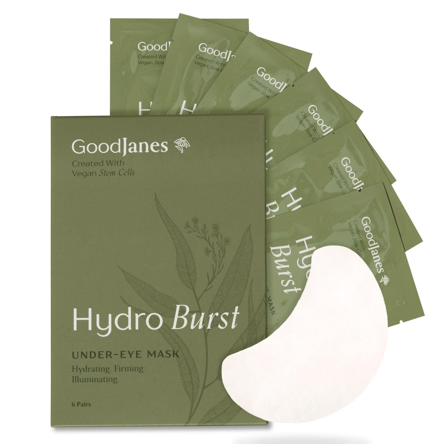 Hydrating Under Eye Patches for Puffy Eyes & Dark Circles - 6 Pairs, Anti-Aging1