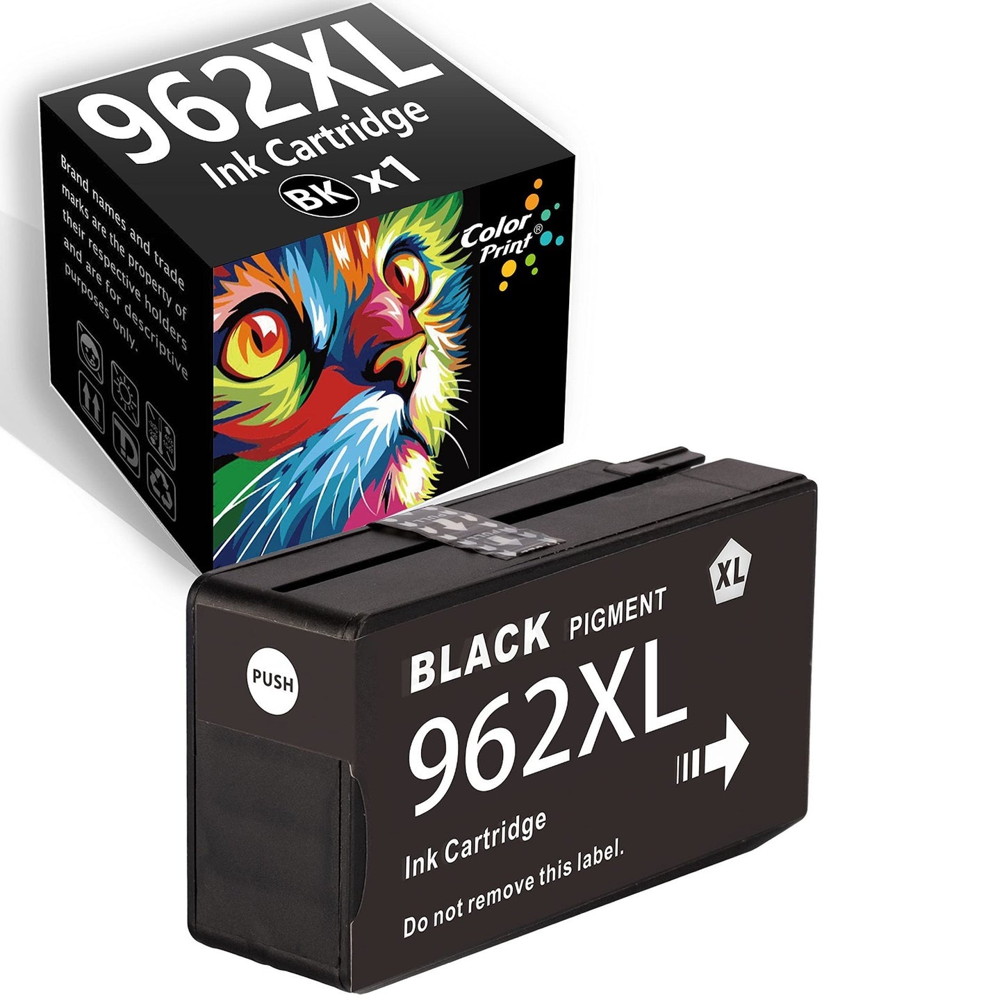 High-Yield Black Ink Cartridge Replacement for OfficeJet Pro 9010 Series - 962XL1