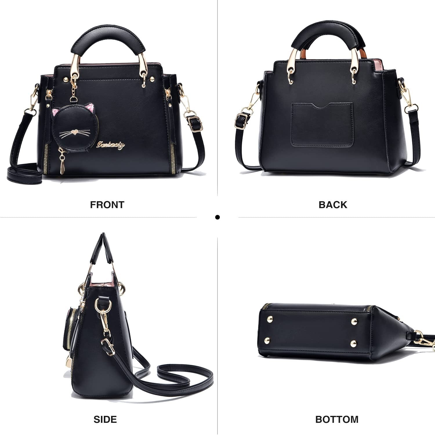 Stylish Women's Crossbody Handbags - Top Handle Satchel & Small Tote Bags3