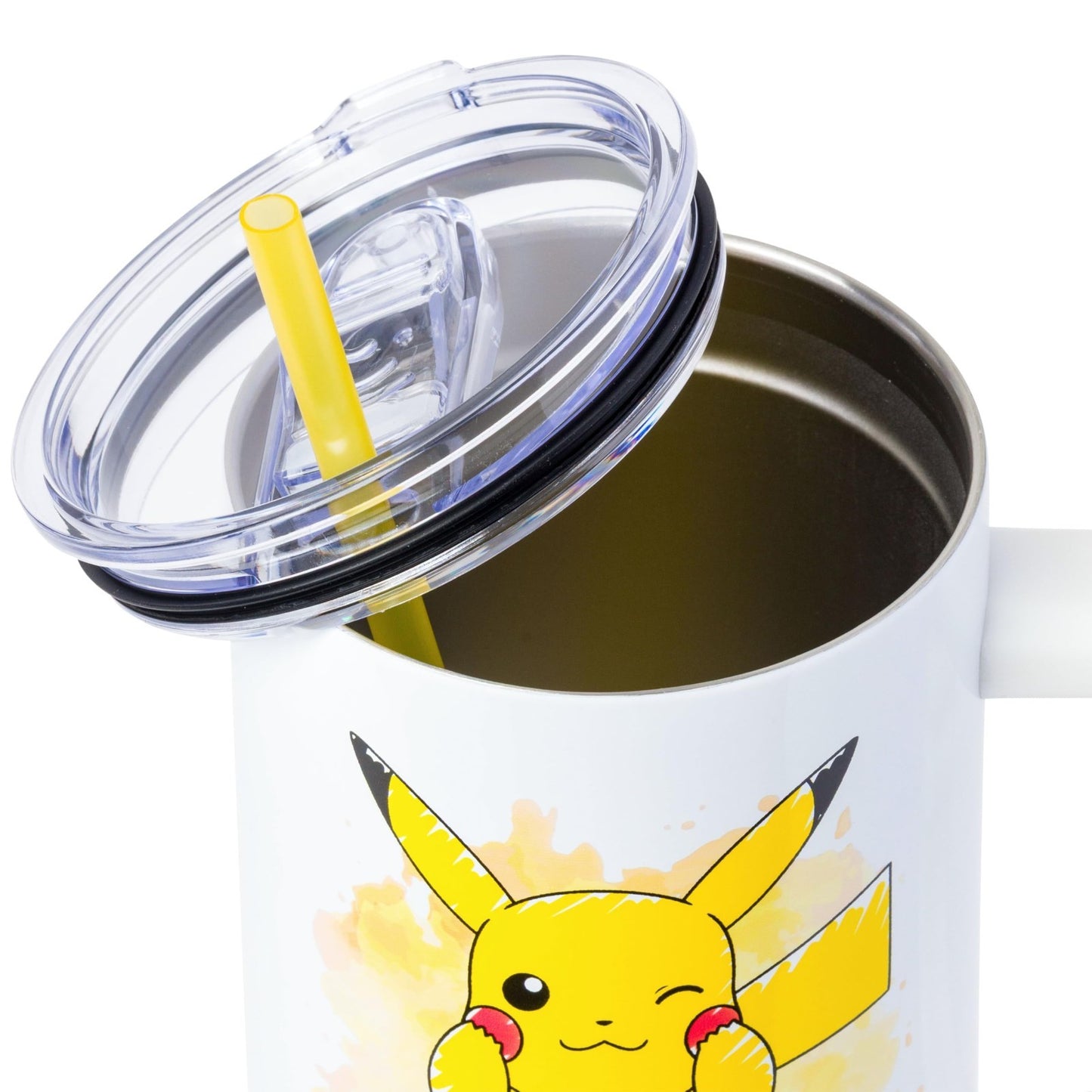 Optimized eBay Title:  "40oz Double Walled Stainless Steel Tumbler with Handle4