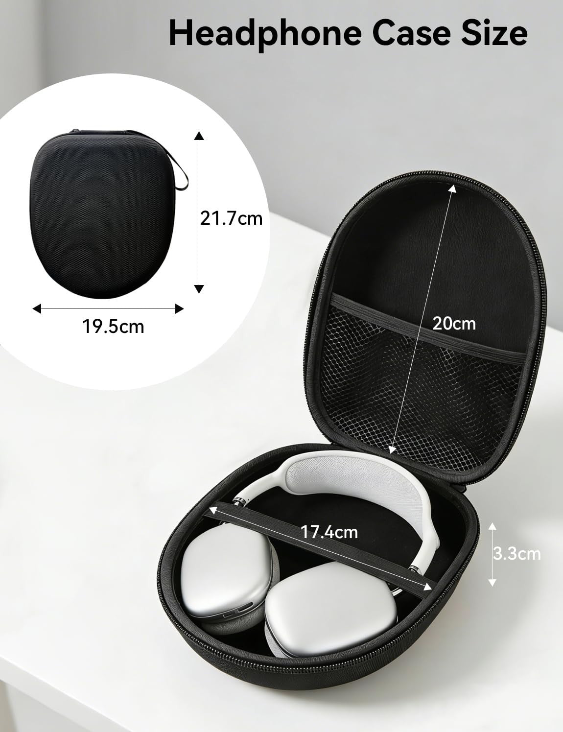 Over Ear Headphones Case for Sony, JBL, Soundcore, Skullcandy & More   Durable &2