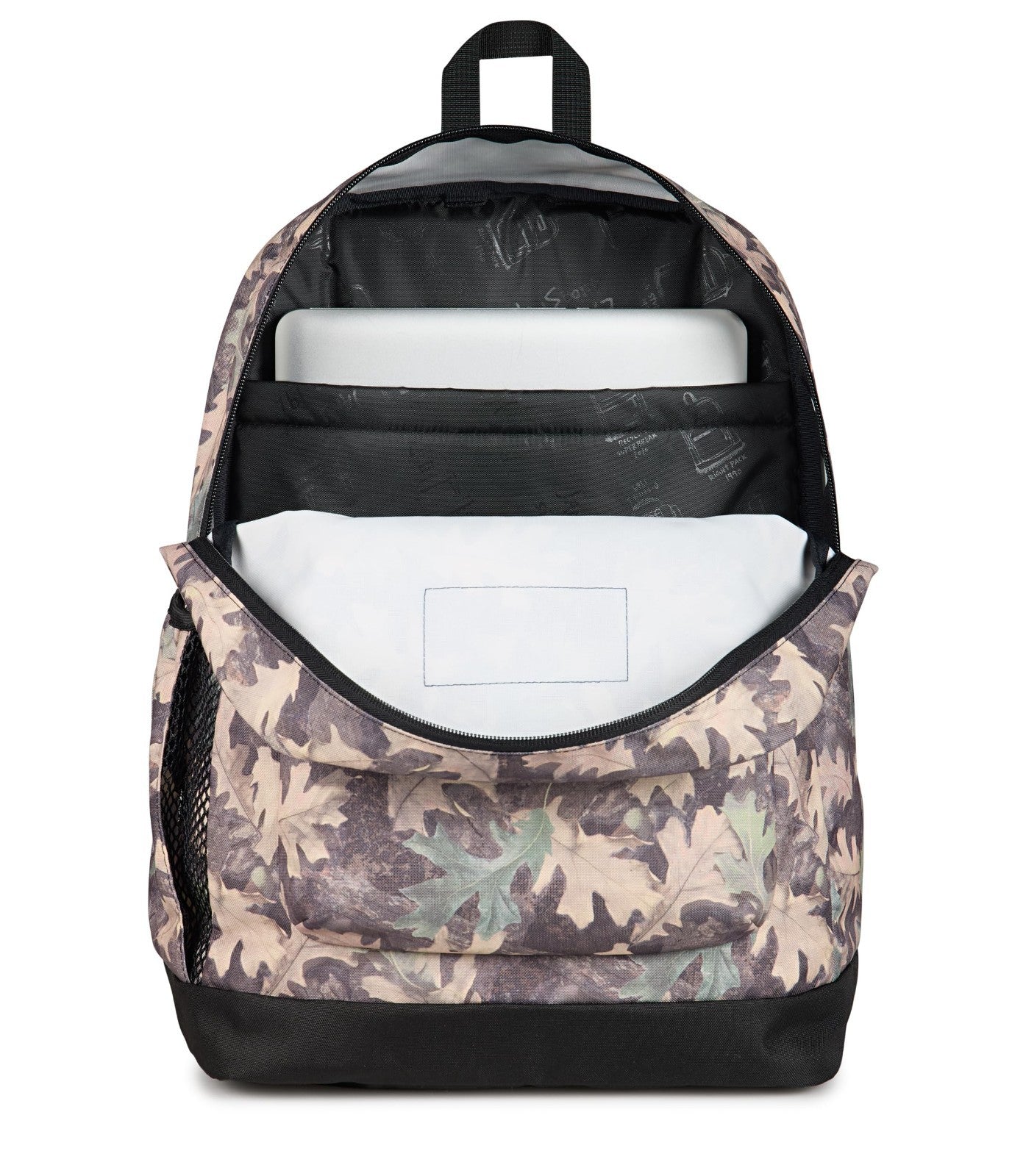 26L Color Blocked Black Backpack, Stylish Daypack for School & Travel3