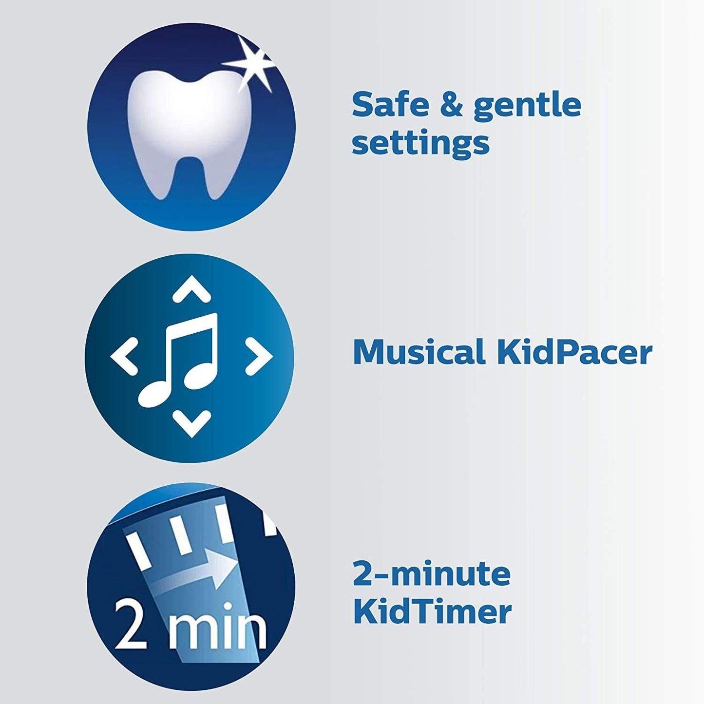 Bluetooth Electric Toothbrush for Kids 3+ | Rechargeable, Interactive, 2 Min Tim5