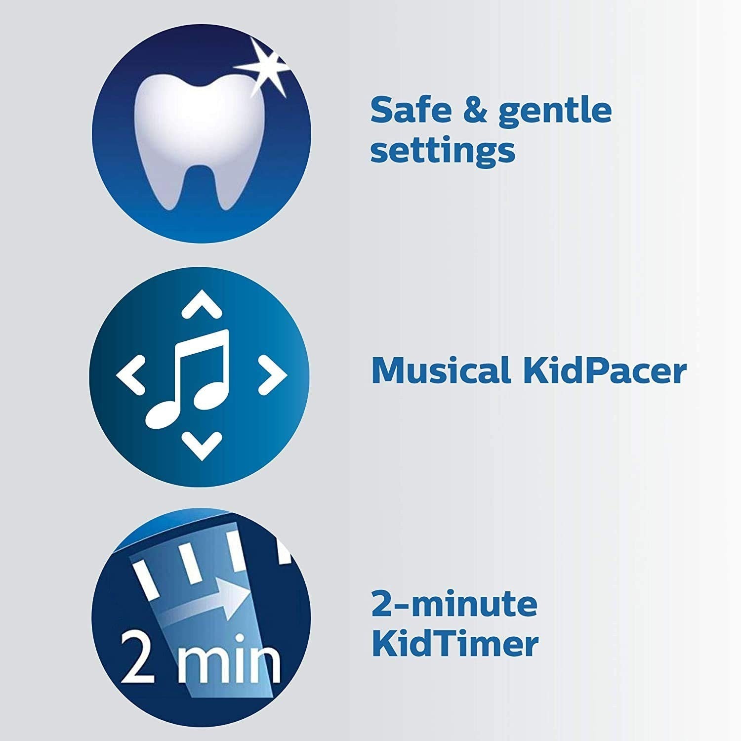 Bluetooth Electric Toothbrush for Kids 3+ | Rechargeable, Interactive, 2 Min Tim5