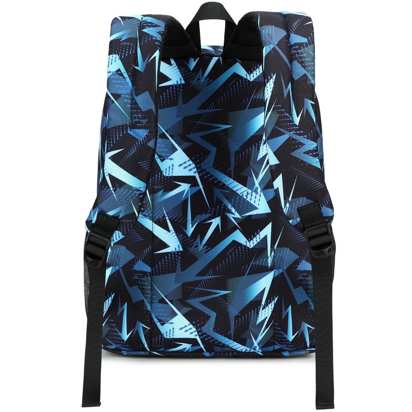 Classic Geometry Men's School Backpack   Water Resistant Bookbag for College & T3