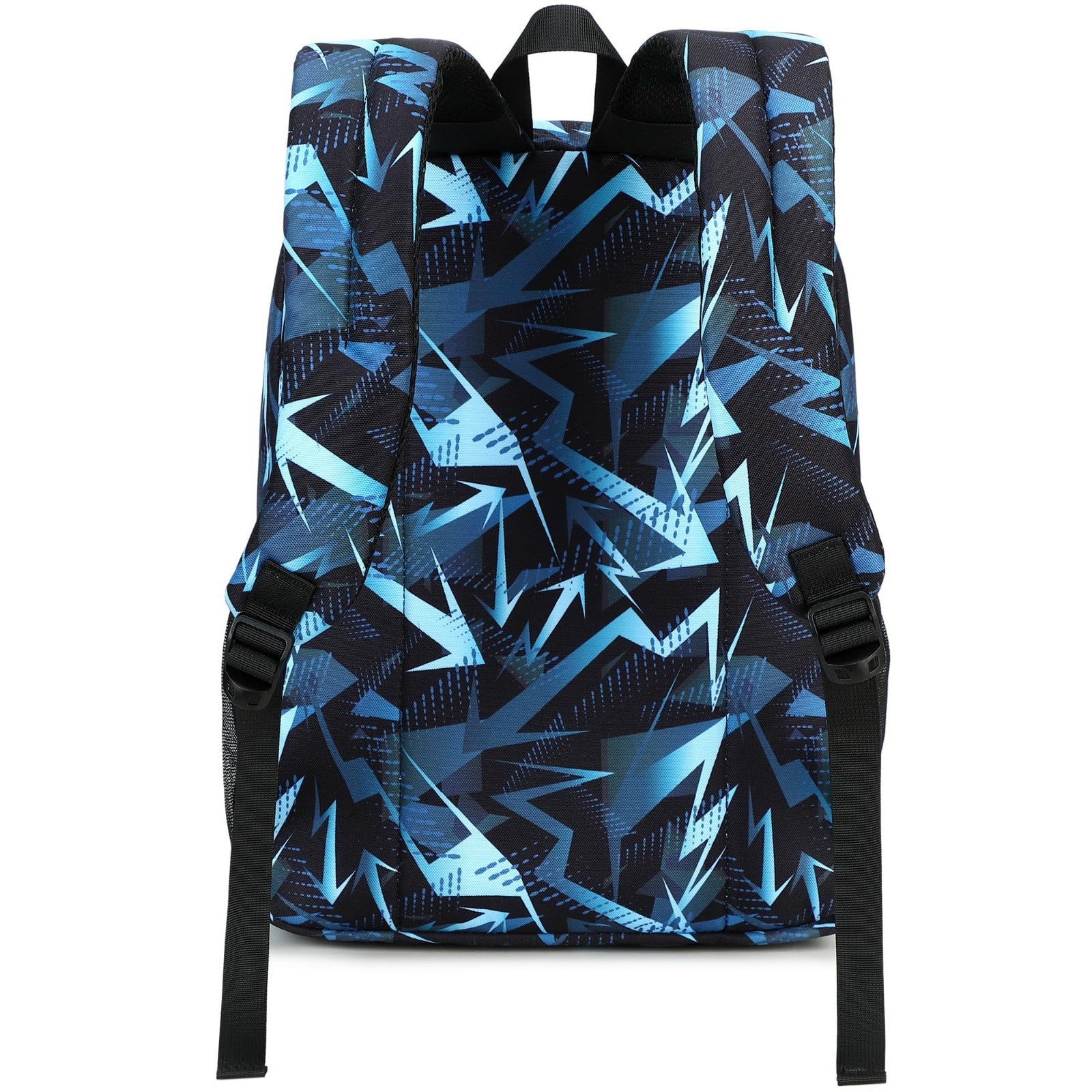Classic Geometry Men's School Backpack   Water Resistant Bookbag for College & T3