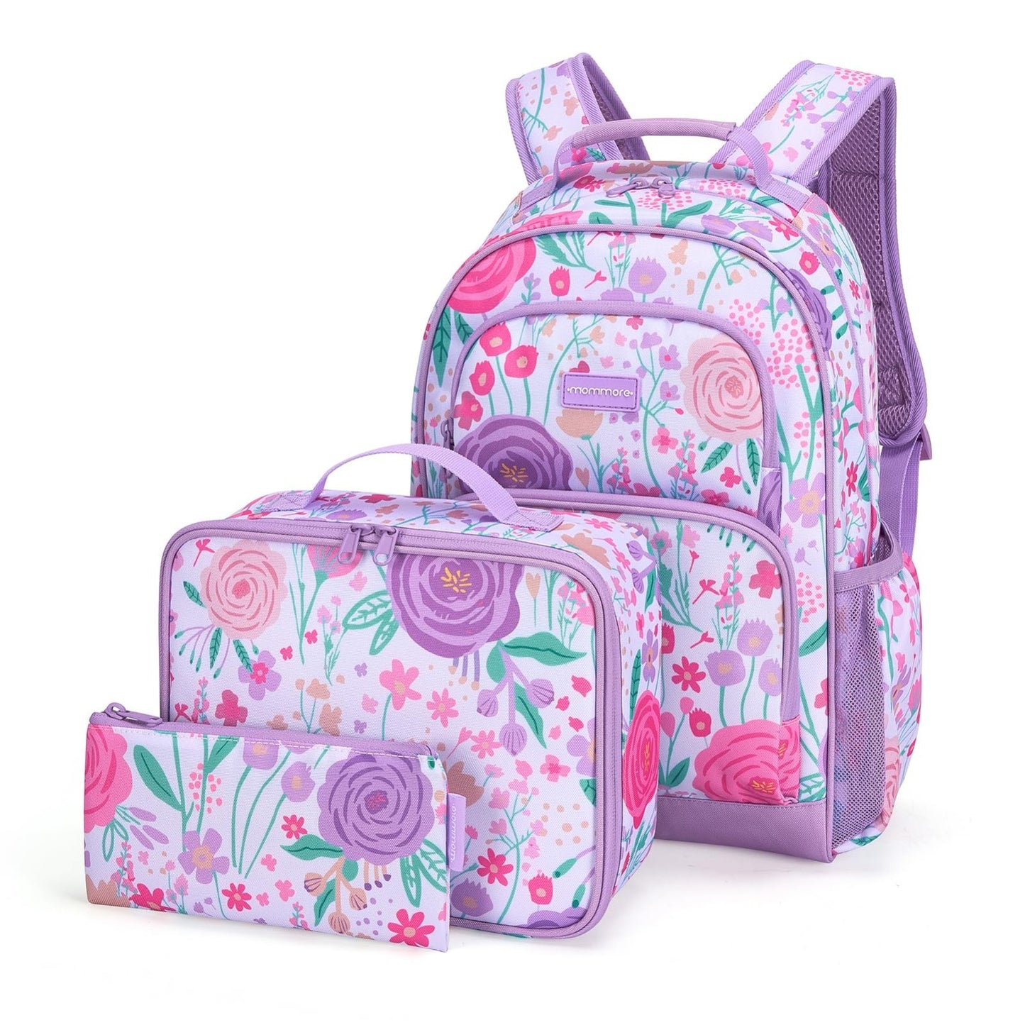Kids Backpack Set for Preschool & Kindergarten, 3-Piece with Lunch Box & Pencil1