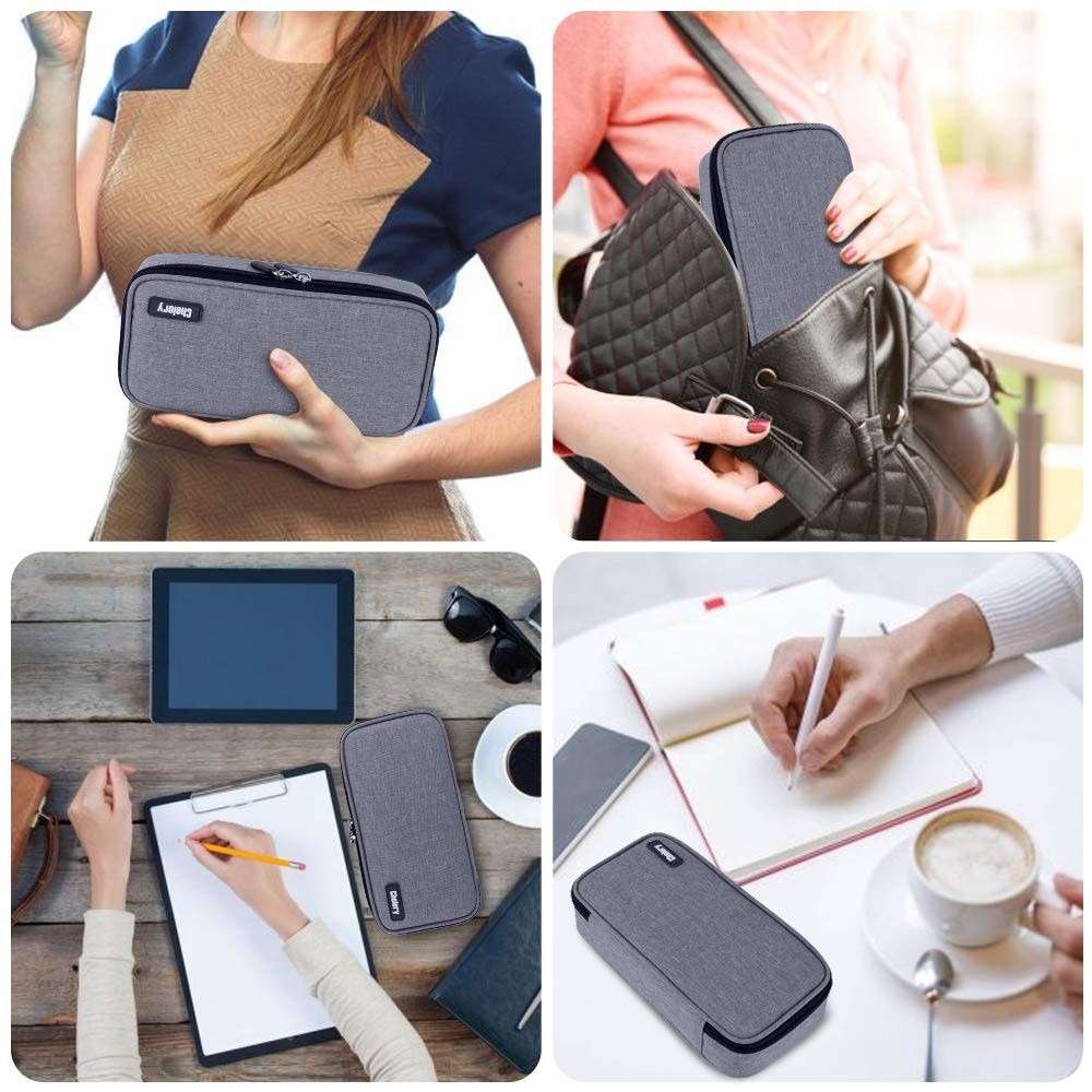 Large Capacity Pencil Case   Versatile Storage Pouch for Pens, Markers & Makeup5