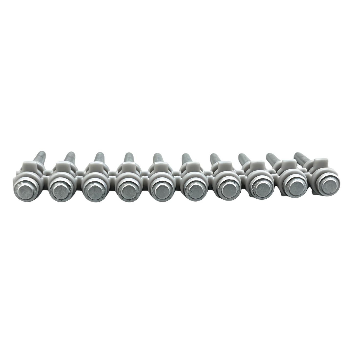 Collated Concrete Nails 3/4" - 1000pcs Full Round Head Steel Pins for Drywall &3