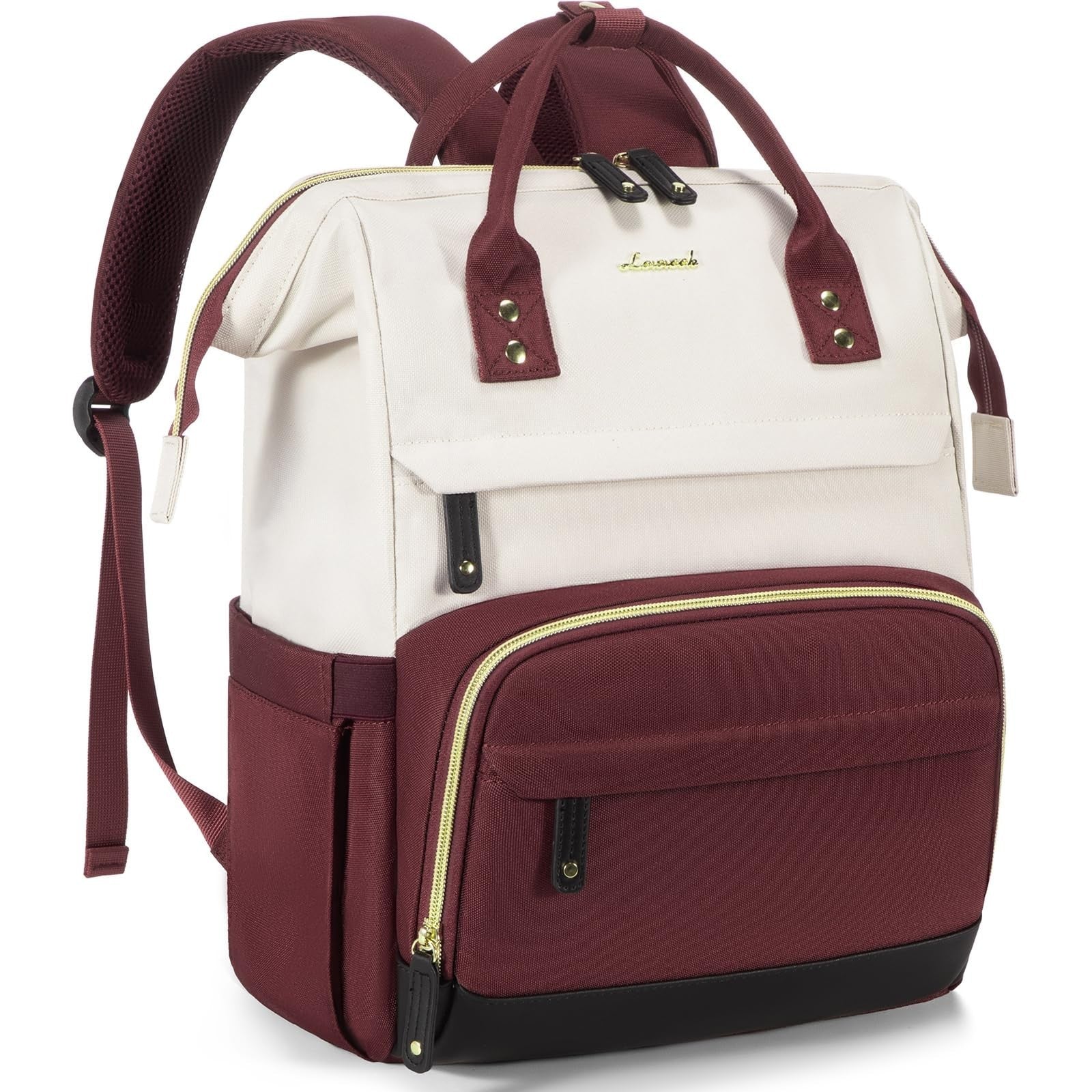 Stylish 15.6" Laptop Backpack for Women, Large Capacity, Waterproof Travel Bag,1