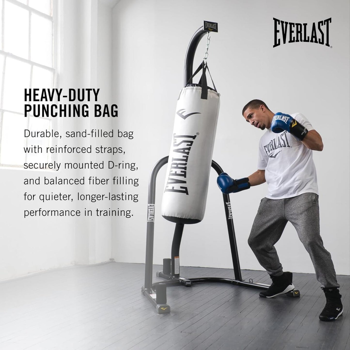 Elite Hanging Punching Bag Heavy Bag for Adults Boxing MMA Muay Thai Gym
