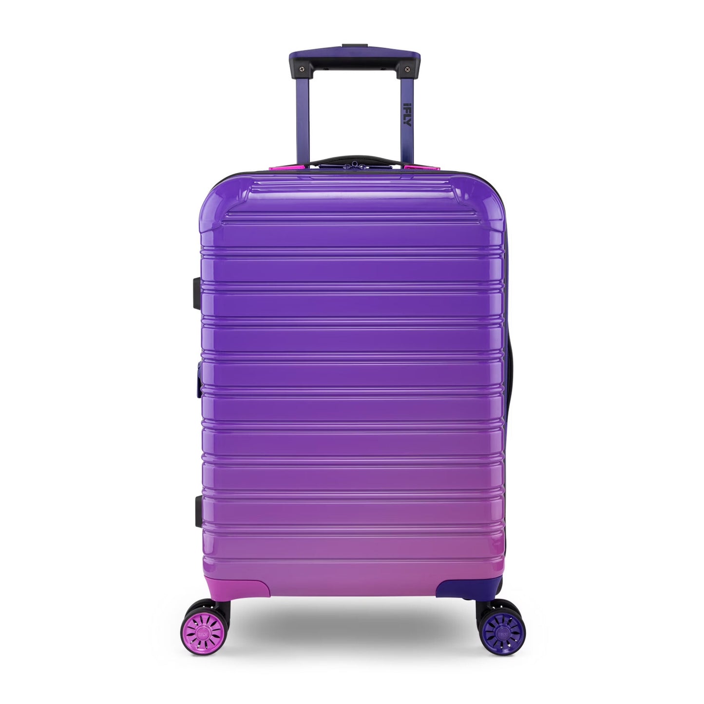 Fibertech 20" Hardside Carry-On Suitcase – Expandable Spinner Luggage for Travel
