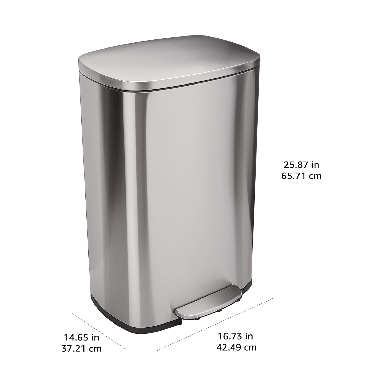 Trash Can (Stainless Steel)
