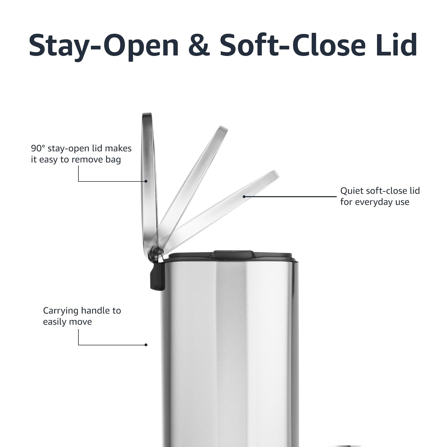 Trash Can (Stainless Steel)