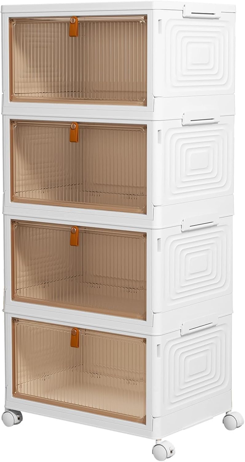 4 Tier Plastic Storage Bins