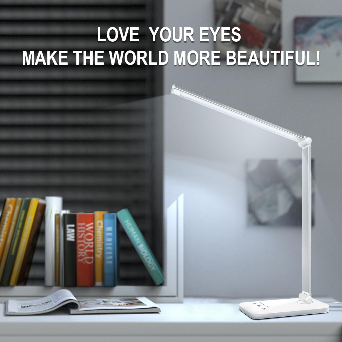 Desk Lamp - White