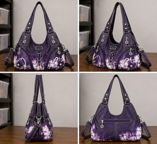 Angelkiss Women's Hobo Purse Large Daily Shoulder Bag