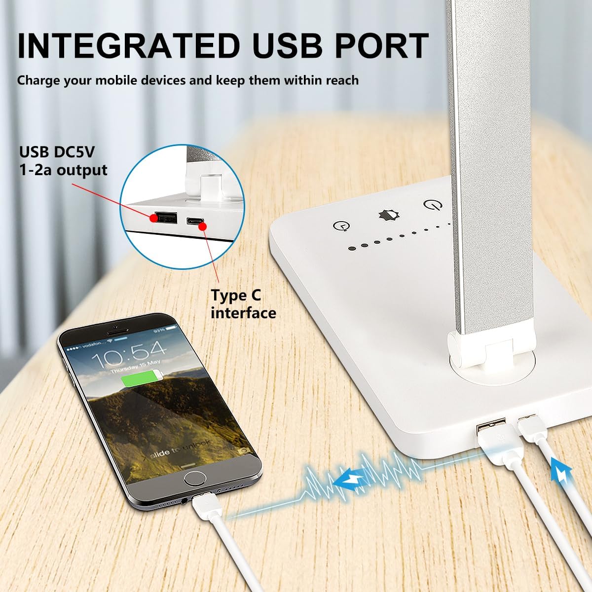 Desk Lamp - White