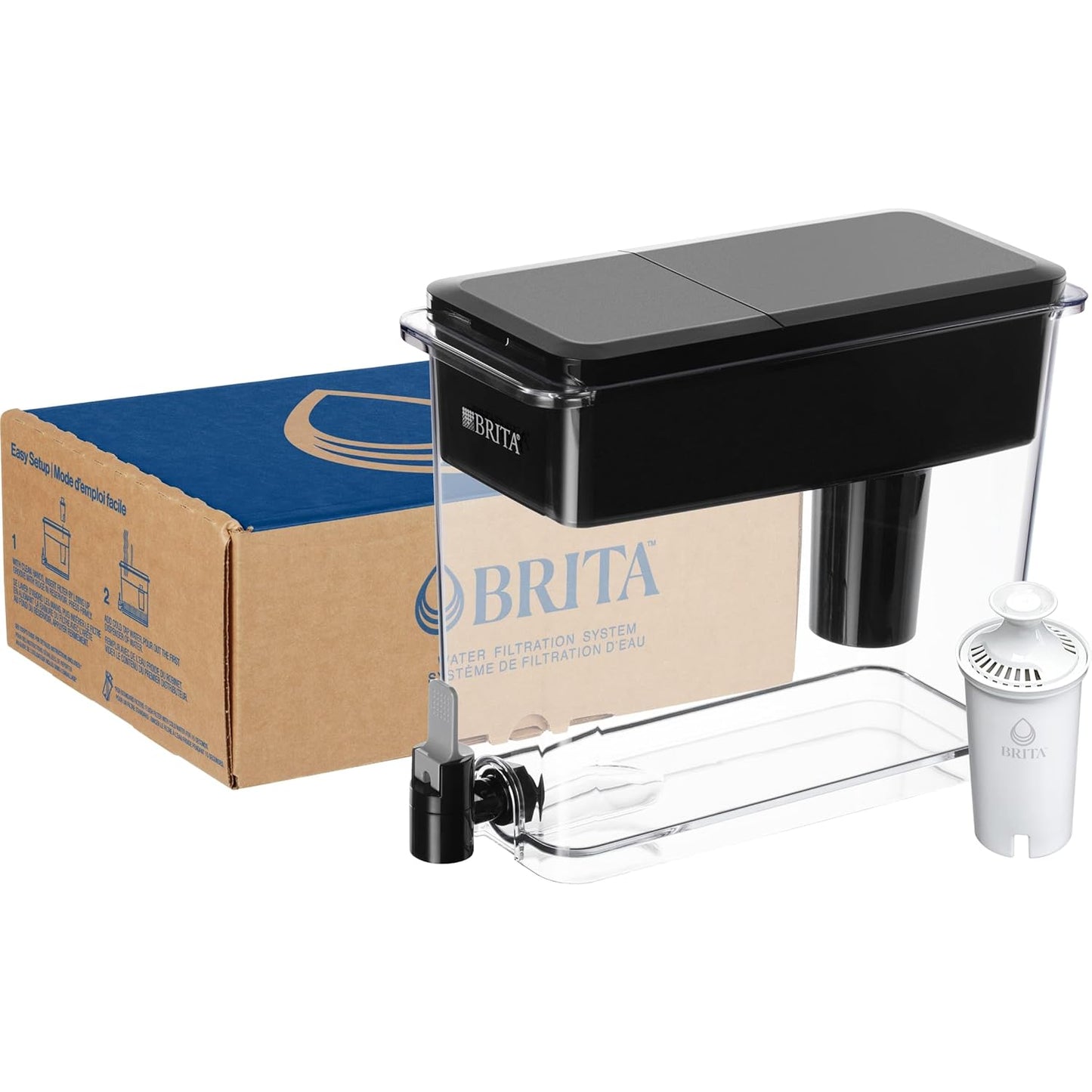 Large Water Dispenser with Filter