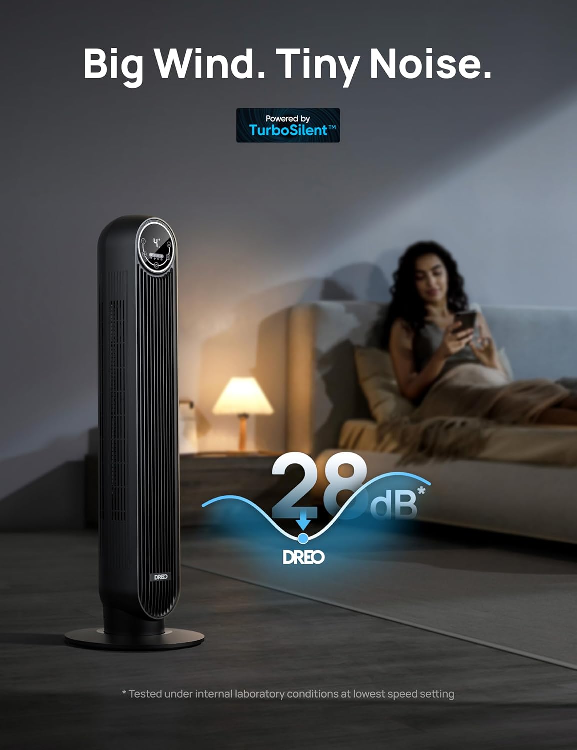 Fan for Bedroom (Black)