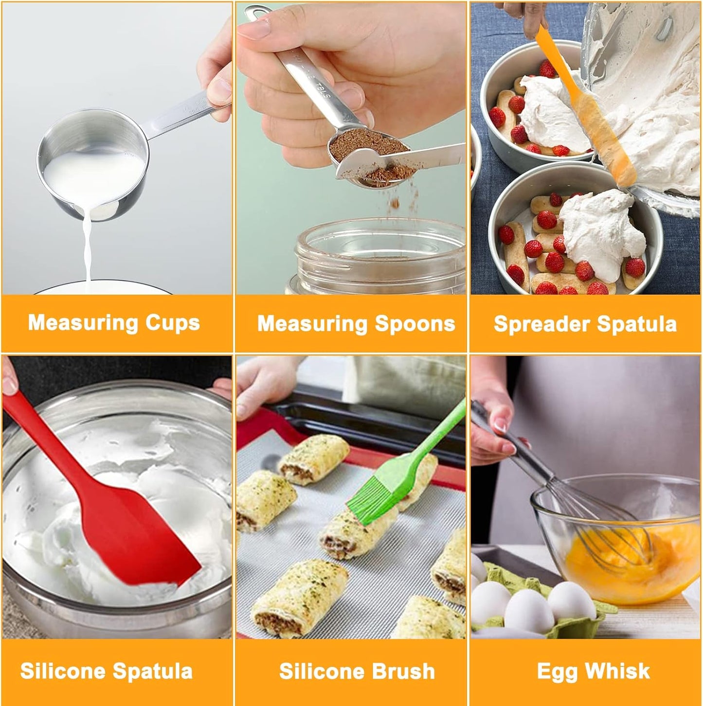 27 Piece Kitchen Bowl Set