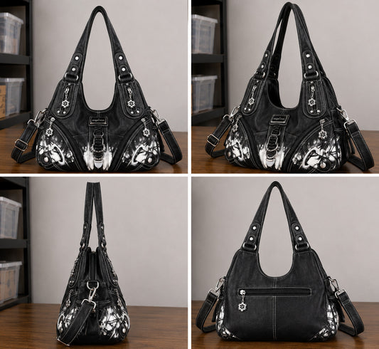 Angelkiss Women's Hobo Purse Large Daily Shoulder Bag