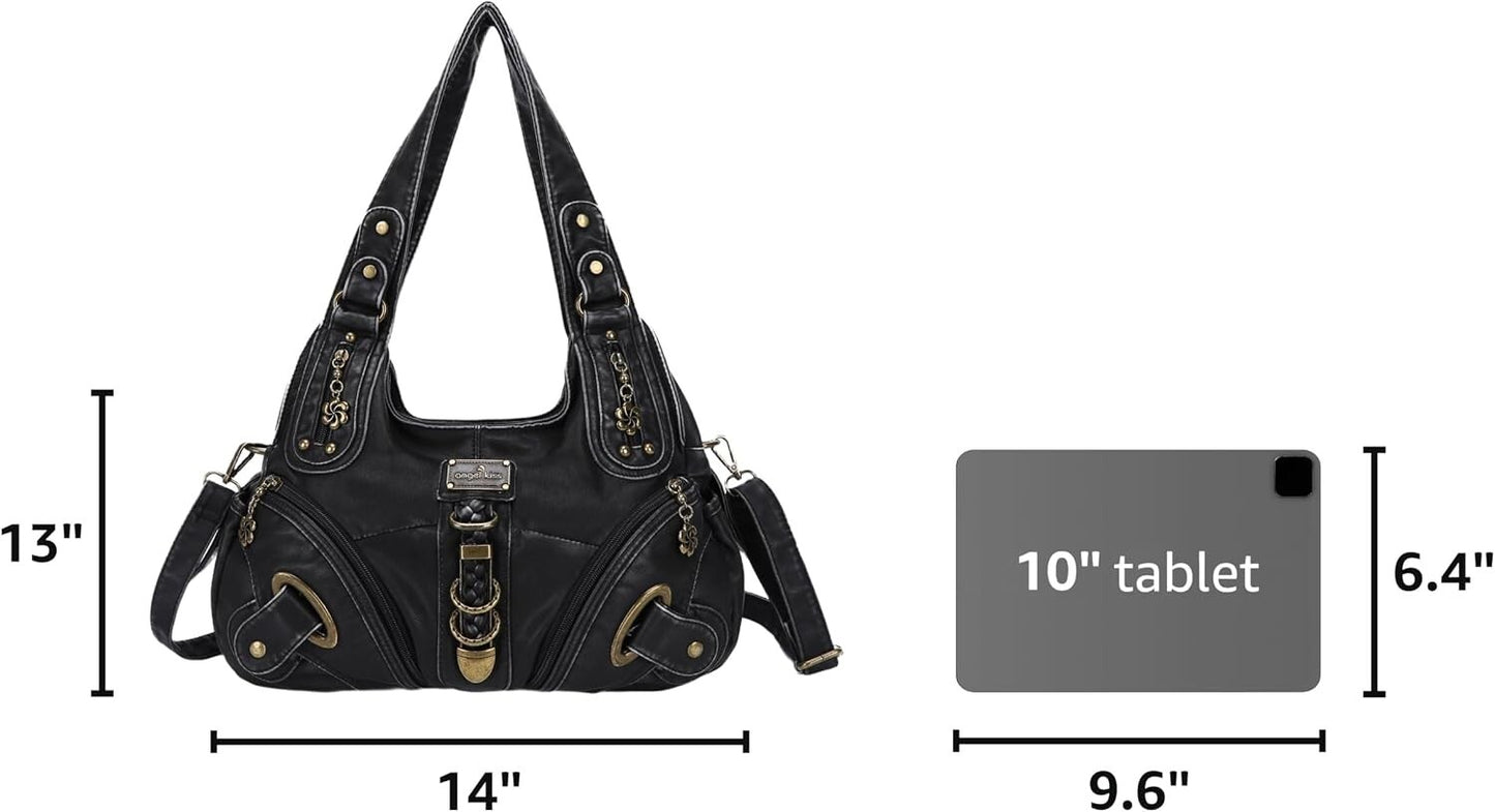 Angelkiss Women's Hobo Handbag Daily Shoulder Bag