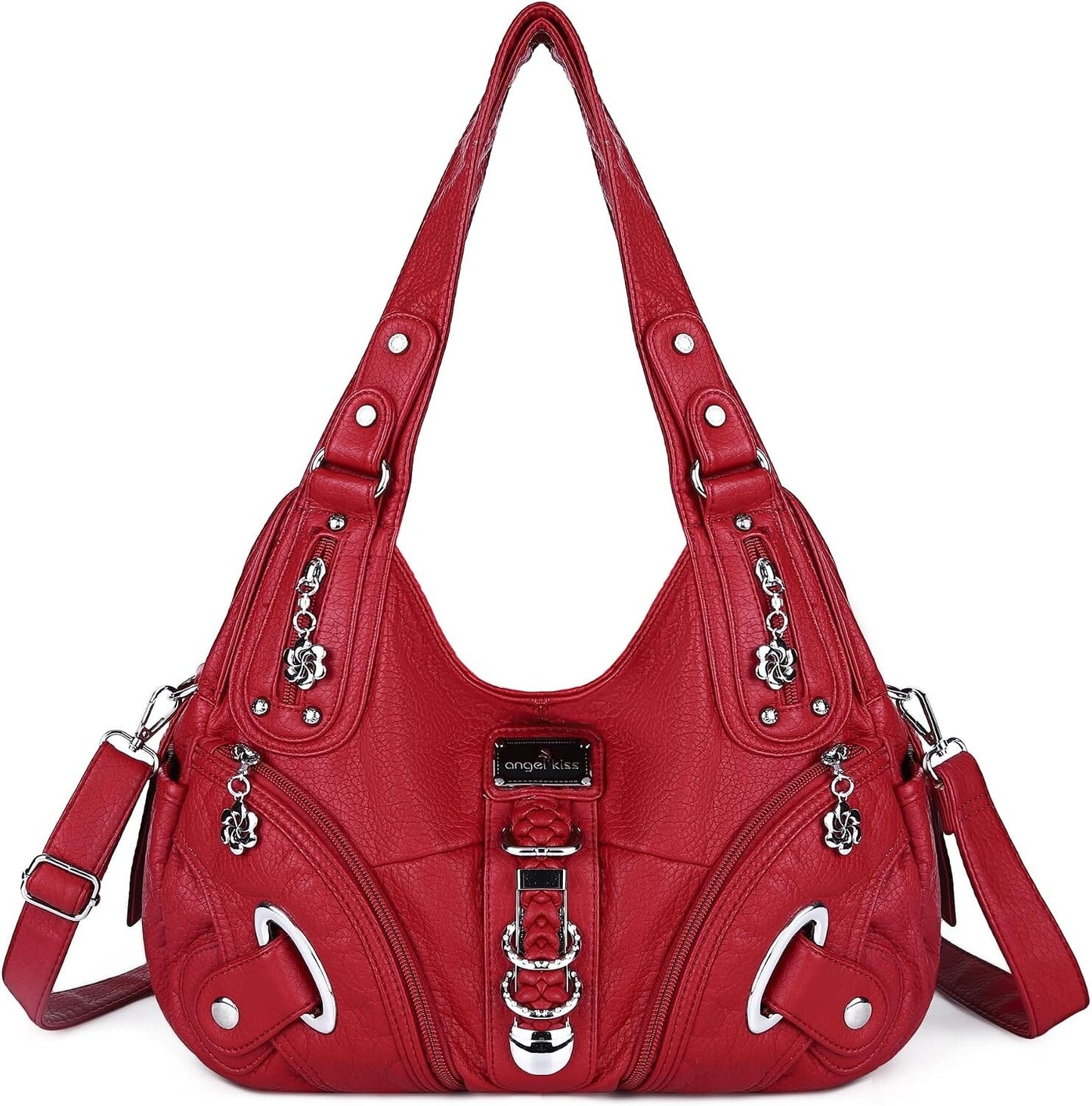 Angelkiss Women's Hobo Purse Handbag Daily Shoulder Bag