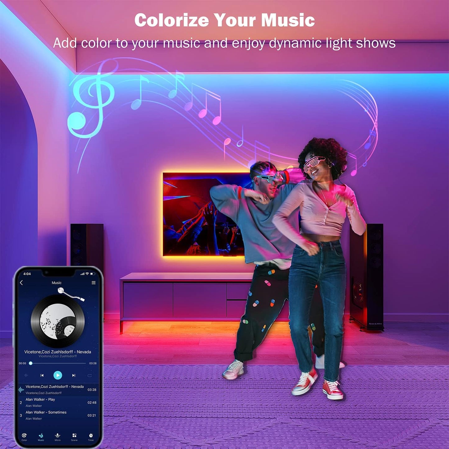 Led Lights for Bedroom or Party (100 Feet)