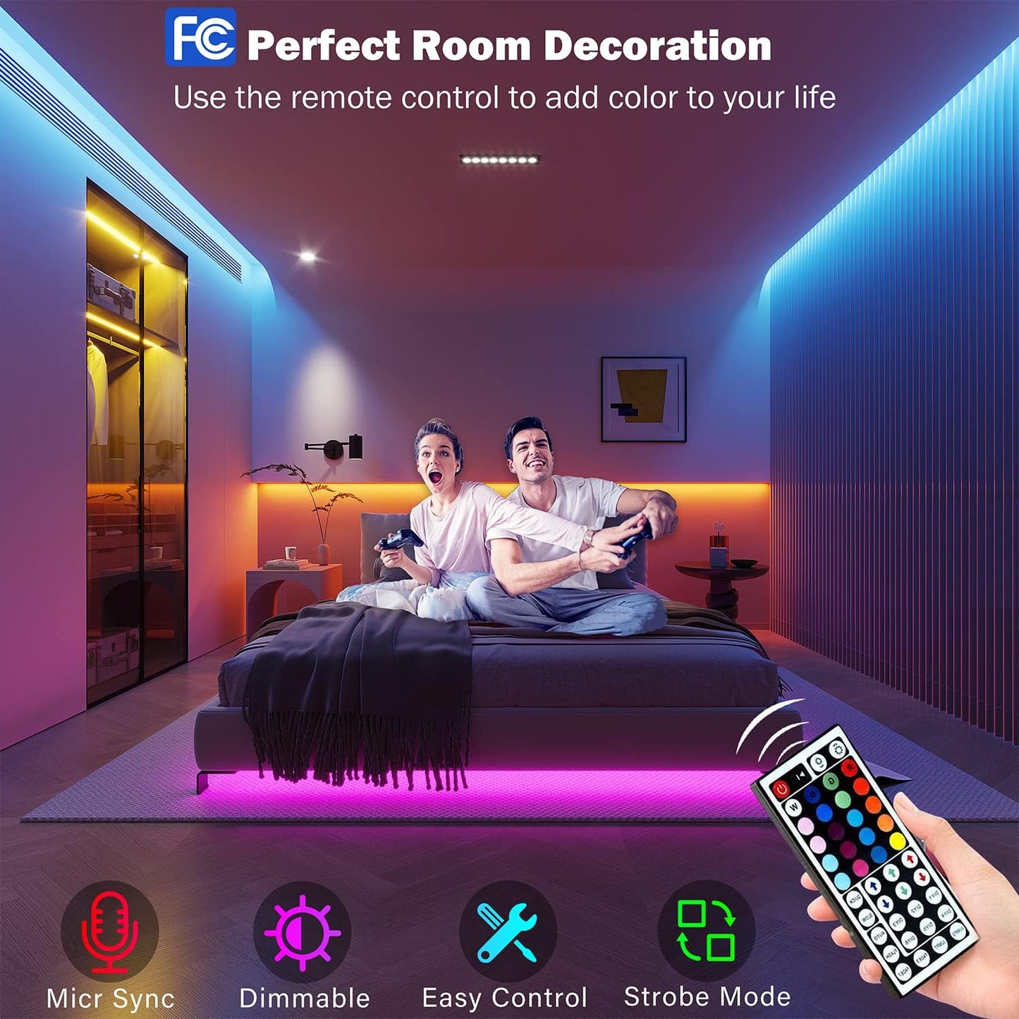 Led Lights for Bedroom or Party (100 Feet)